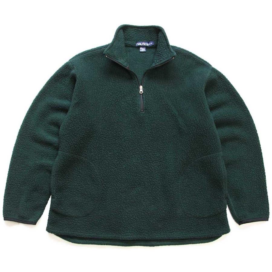 90s USA製 nauticaノーティカ ハイネック ハーフジップ プル 90s USA製 nauticaノーティカ ハイネック ハーフジップ プル