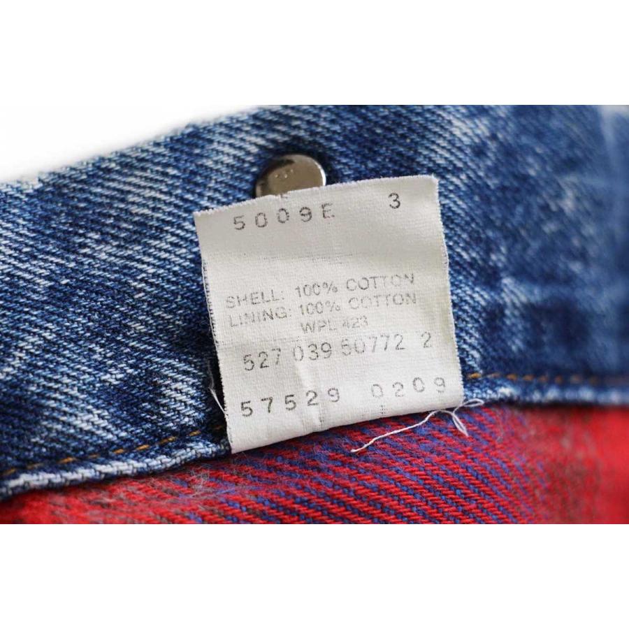 Levi's 80s USA製 Levi'sリーバイス 57529 チェック ネル Levi's 80s USA製 Levi'sリーバイス 57529 チェック ネル
