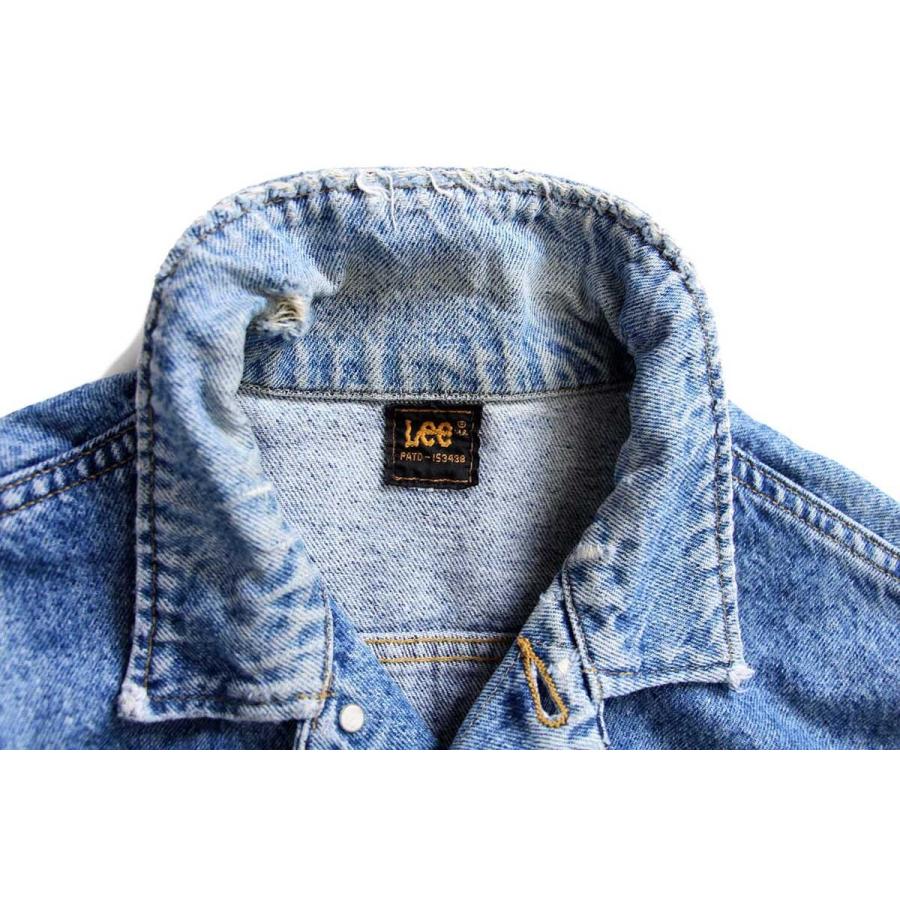 Lee 90s Leeリー アート ハンドペイント デニムジャケット 4 Lee 90s Leeリー アート ハンドペイント デニムジャケット 4