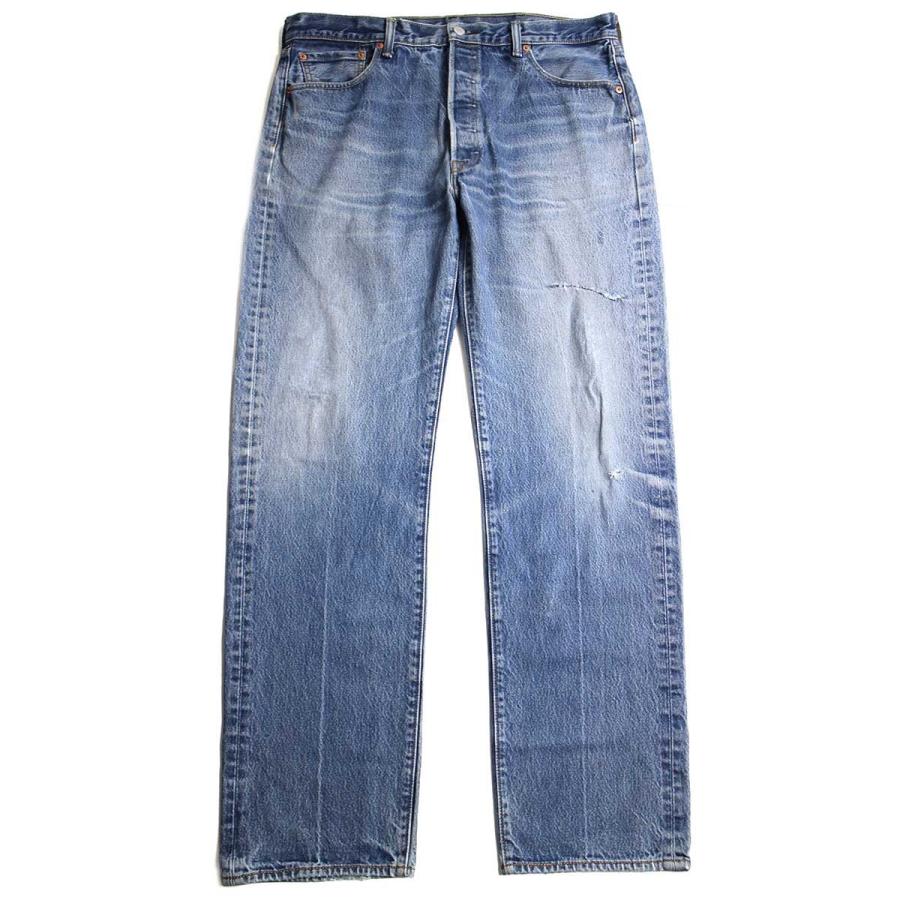 Levi's（リーバイス） 501 ダメージ デニムパンツ ヒゲ w38 L36