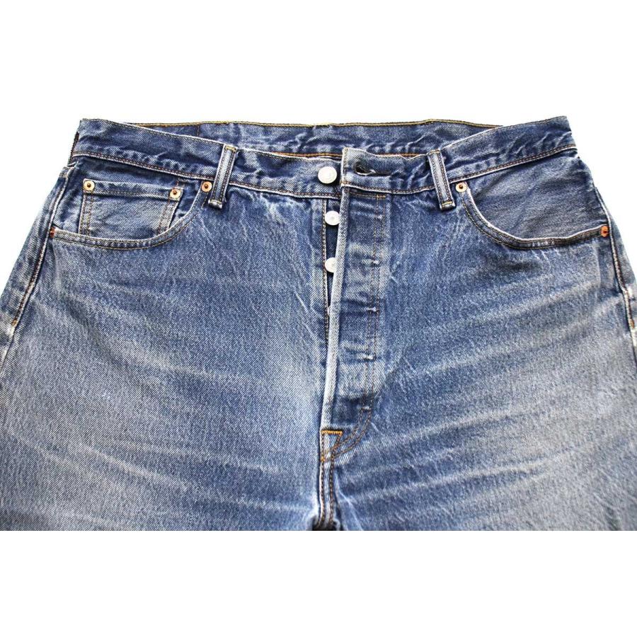 Levi's（リーバイス） 501 ダメージ デニムパンツ ヒゲ w38 L36