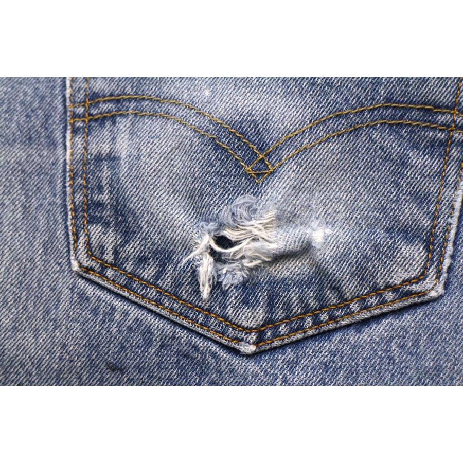 Levi's（リーバイス） 501 ダメージ デニムパンツ ヒゲ w38 L36