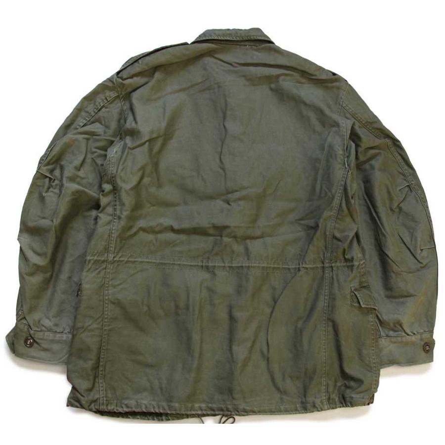 50s 米軍 U.S.ARMY パッチ付き M-51 フィールドジャケット オリーブ 