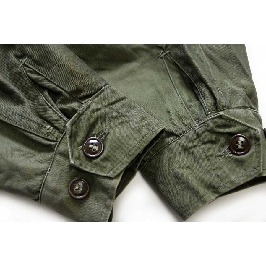 50s 米軍 U.S.ARMY パッチ付き M-51 フィールドジャケット オリーブ