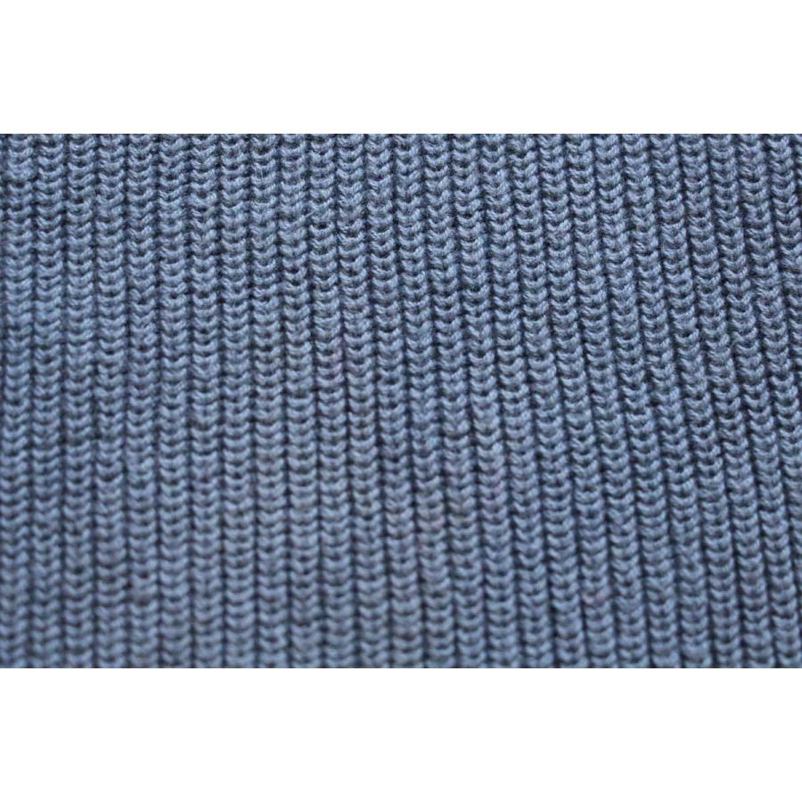 80s USA製 LANDS'ENDランズエンド 5ボタン ヘンリーネック コットン