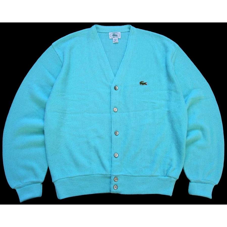 LACOSTE（ラコステ） 80s USA製 IZOD LACOSTE ワンポイント パール編み 