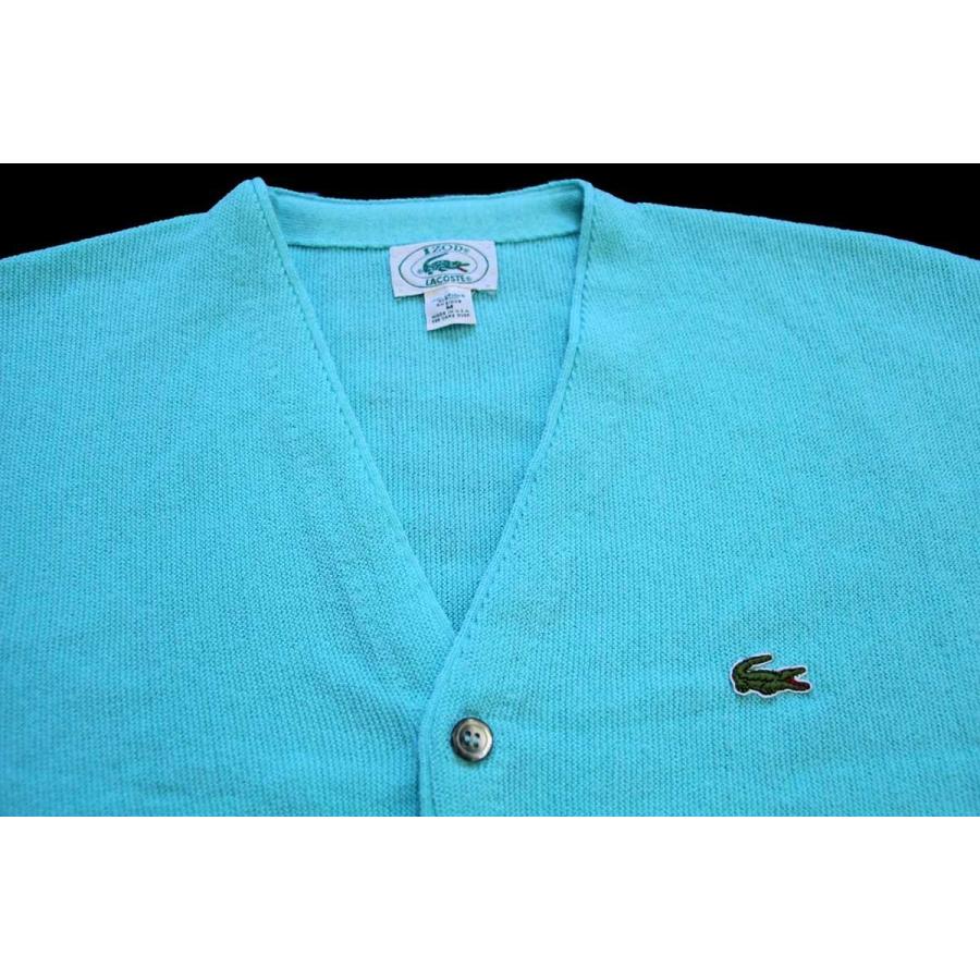 LACOSTE（ラコステ） 80s USA製 IZOD LACOSTE ワンポイント パール編み 