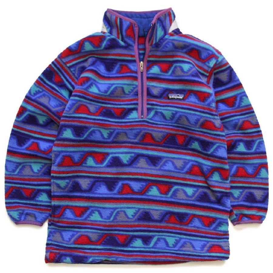 patagonia 00s USA製 patagoniaパタゴニア 総柄 ハーフジップ patagonia 00s USA製 patagoniaパタゴニア 総柄 ハーフジップ