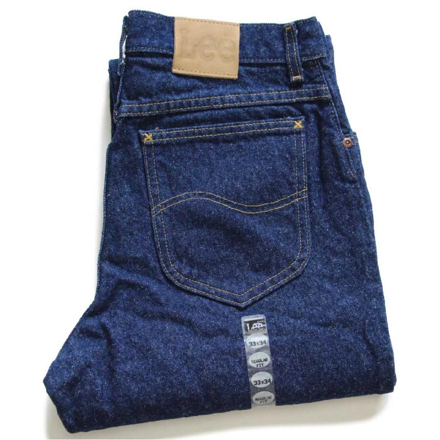 Lee 200 ルーズストレートデニム 34 Lee デッドストック☆90s USA製 Leeリー 200 デニムパンツ w33