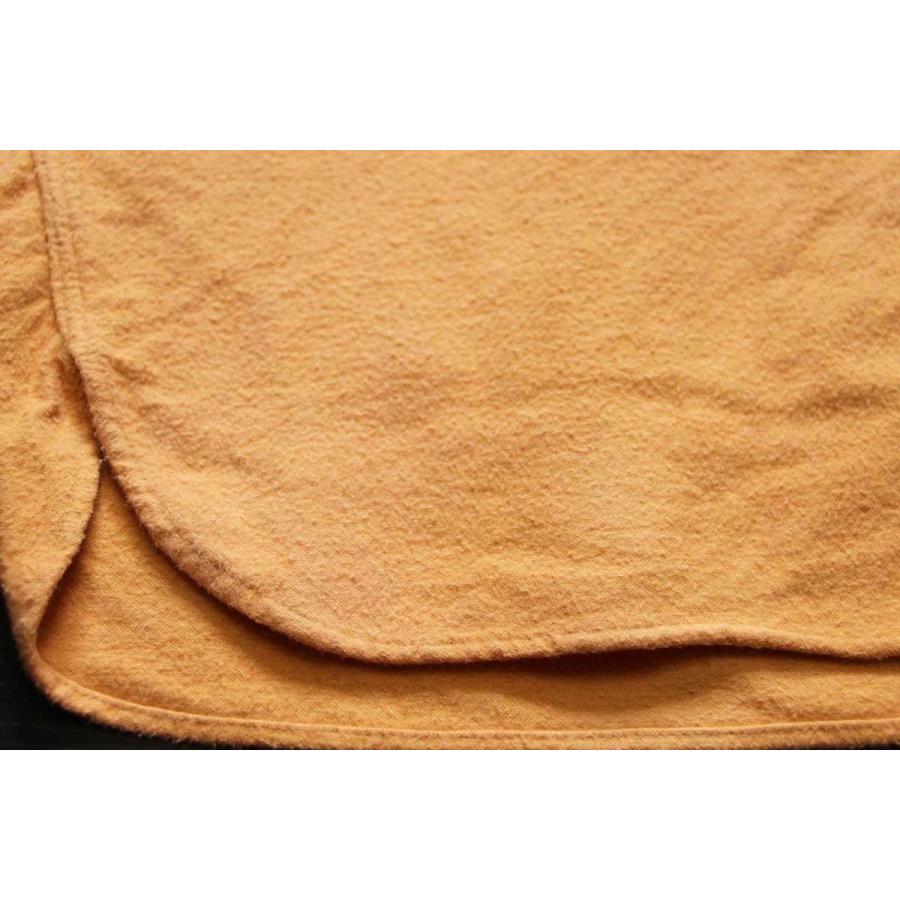 L.L.Bean 70s 筆記体タグ 無地 コットン シャモアクロスシャツ L.L.Bean 70s 筆記体タグ 無地 コットン シャモアクロスシャツ