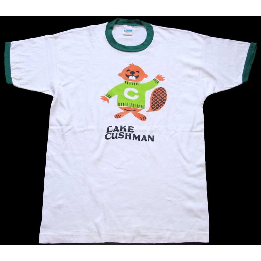 Champion（チャンピオン） 70s USA製 LAKE CUSHMAN 染み込みプリント 