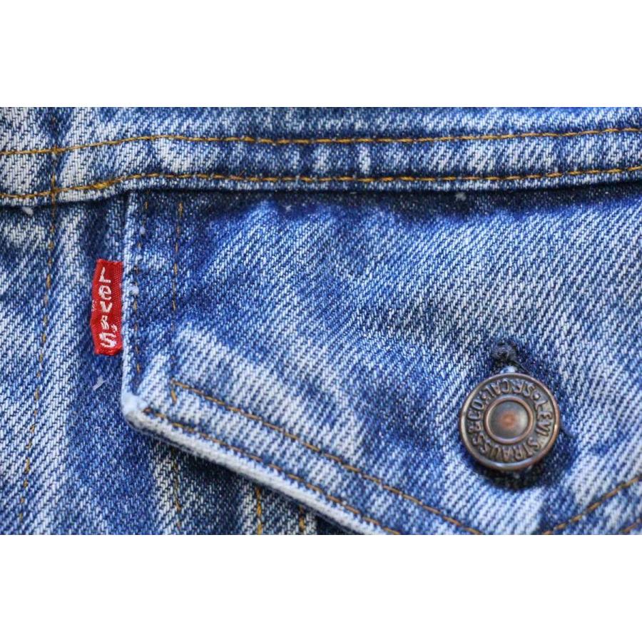 Levi's（リーバイス） 80s USA製 ダメージ デニムジャケット 4ポケット