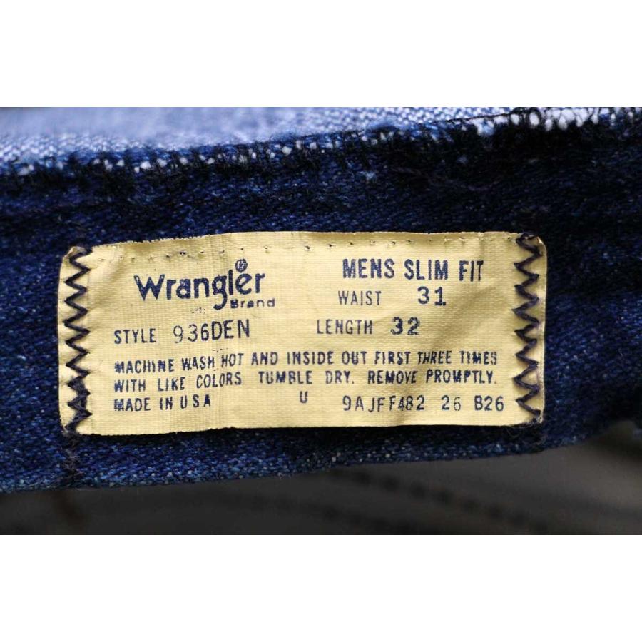 Wrangler 80s USA製 Wranglerラングラー 936DEN デニムパンツ Wrangler 80s USA製 Wranglerラングラー 936DEN デニムパンツ