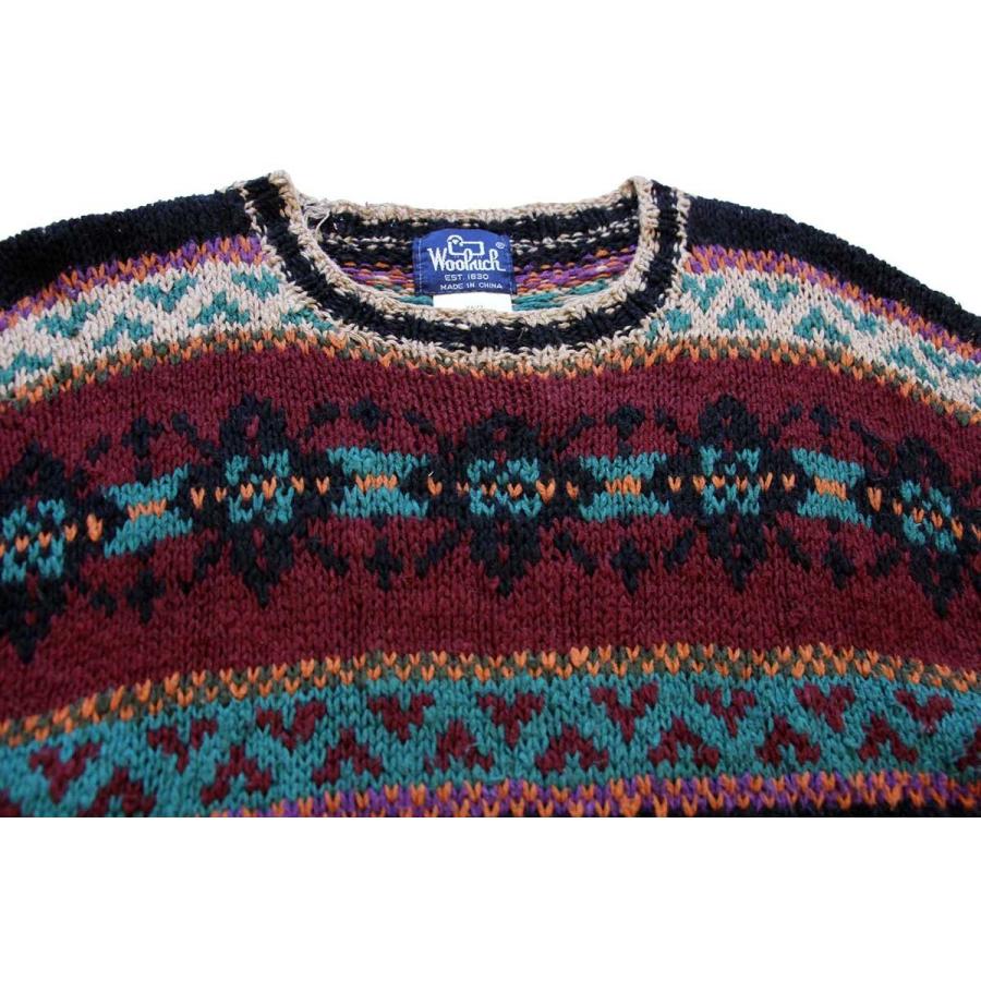 80s ウールリッチ 二ット セーター 古着 Woolrich お値下げ不可❗️ 80s ウールリッチ 二ット セーター 古着 ヴィンテージ Woolrich