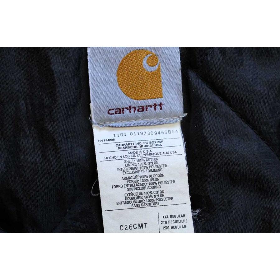 Carhartt（カーハート） 00s USA製 キルティングライナー ダック地