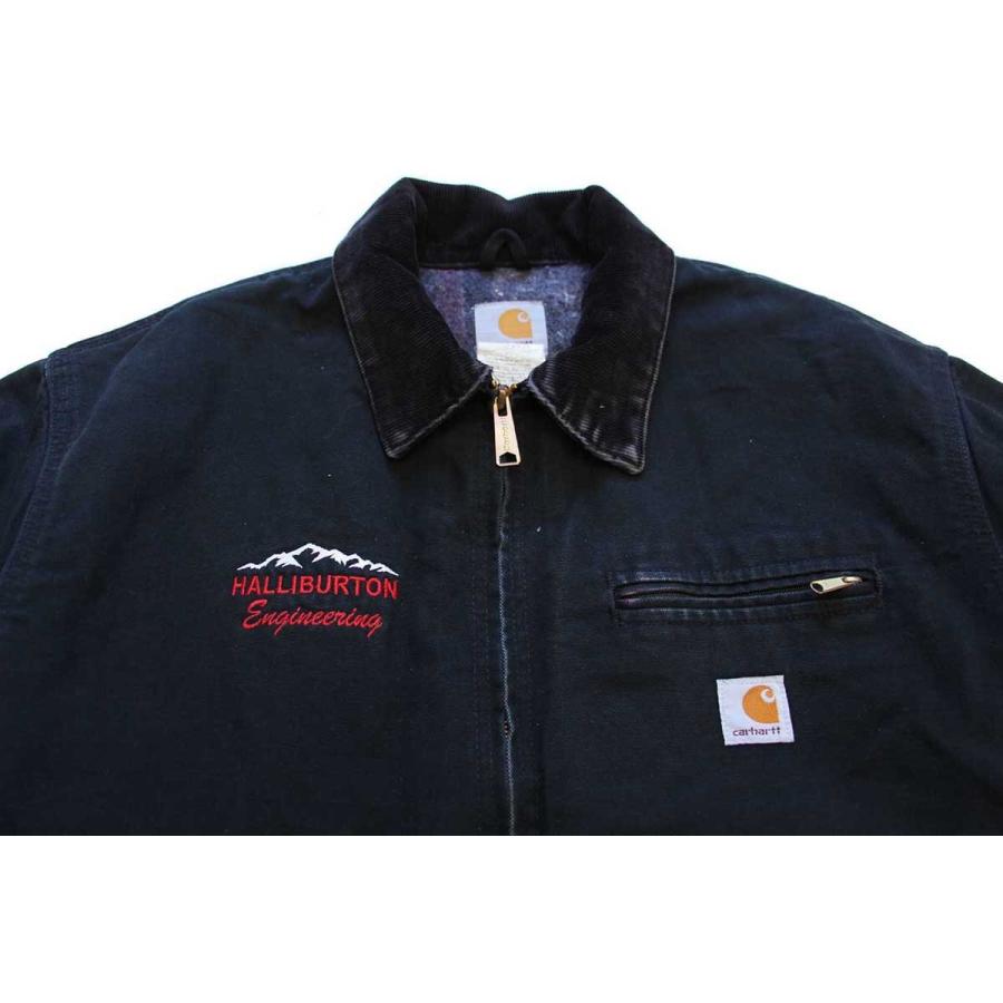 Carhartt 90s USA製 carharttカーハート HALLIBURTON 刺繍 Carhartt 90s USA製 carharttカーハート HALLIBURTON 刺繍
