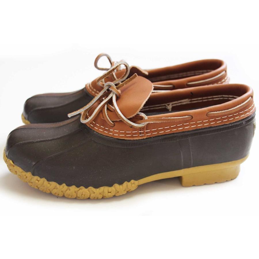 L.L.Bean（エルエルビーン） USA製 ビーンブーツ ラバーモカシン タン
