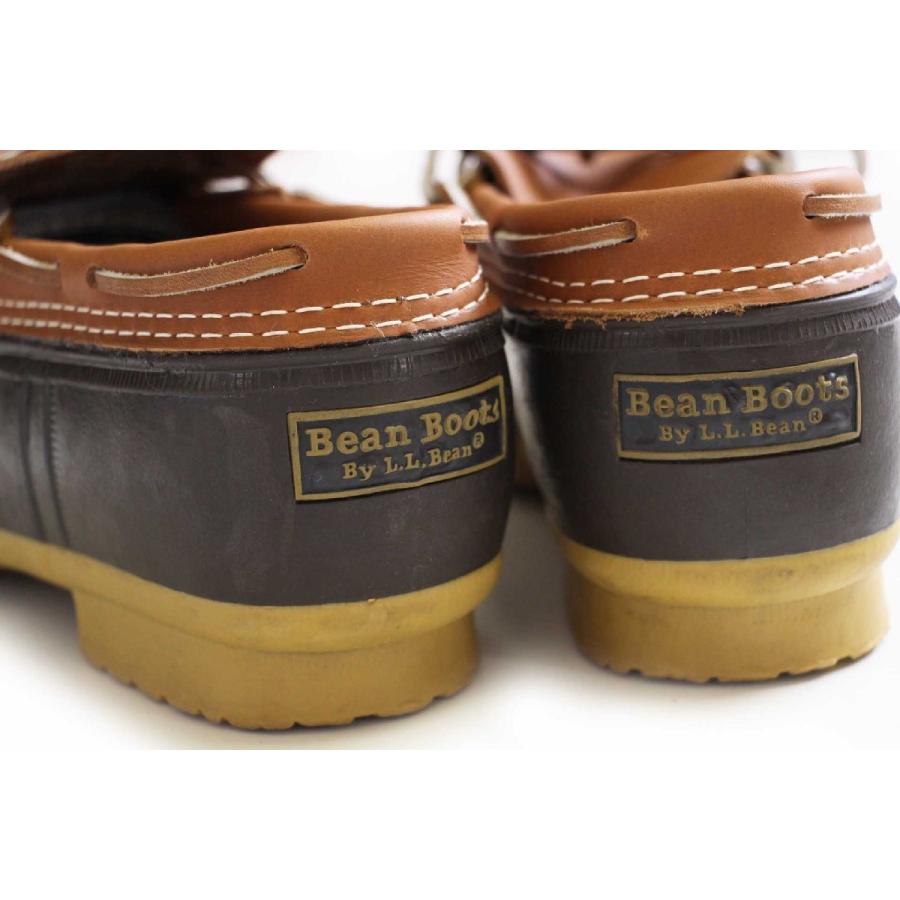 L.L.Bean（エルエルビーン） USA製 ビーンブーツ ラバーモカシン タン