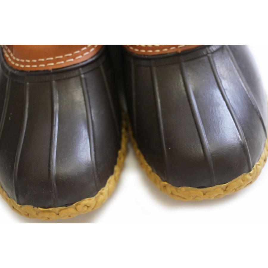 L.L.Bean（エルエルビーン） USA製 ビーンブーツ ラバーモカシン タン