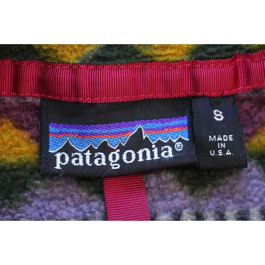 patagonia 90s USA製 patagoniaパタゴニア ダイヤモンド 総柄 patagonia 90s USA製 patagoniaパタゴニア ダイヤモンド 総柄