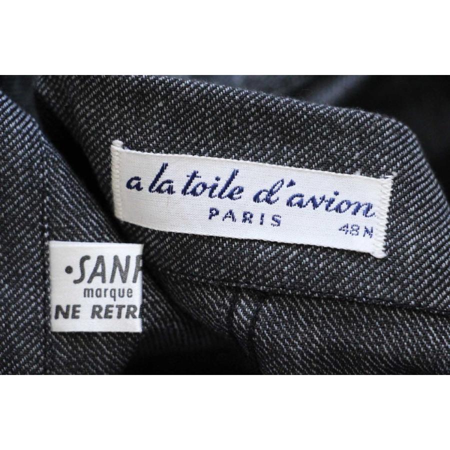 デッドストック☆50s a la toile d'avion ユーロ ワーク パチポケ