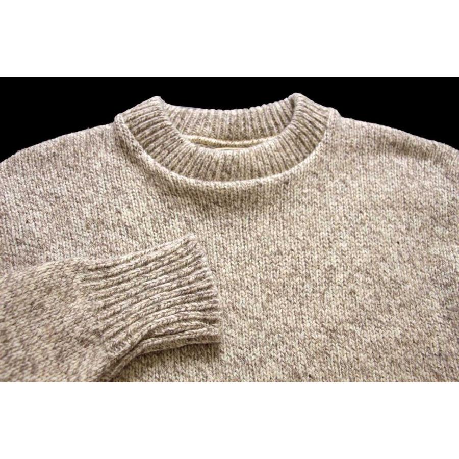 L.L.Bean（エルエルビーン） 80s USA製 無地 ウールニット セーター