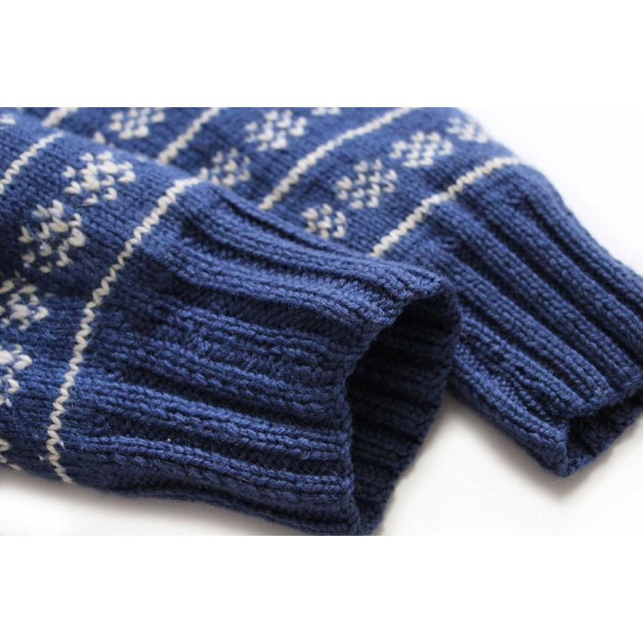 ヴィンテージ　カウチンニット　スキー柄 ヴィンテージ カウチンニット スキー柄