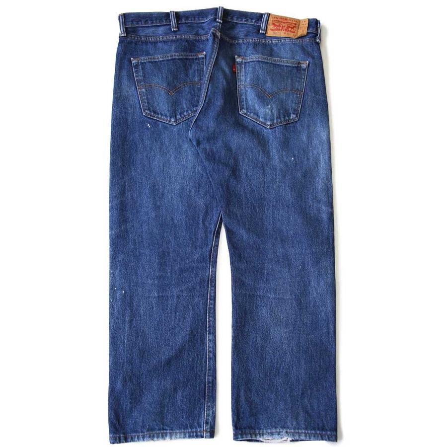Levi's（リーバイス） メキシコ製 501 ペンキ飛び&ダメージ デニム