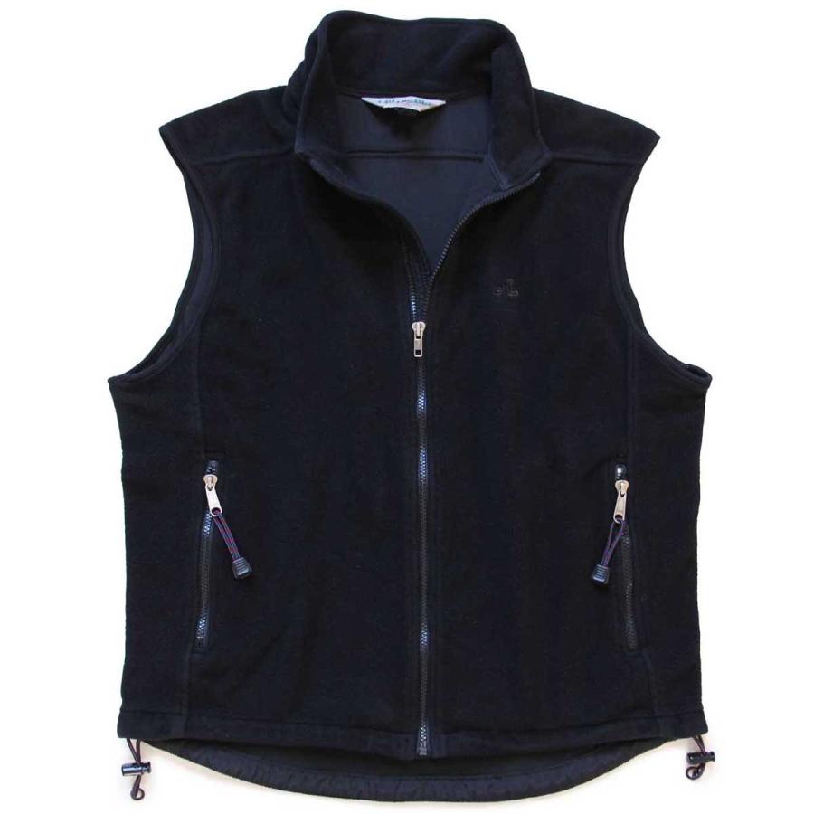 90s USA製 EMS ワンポイント ロゴ刺繍 POLARTEC WINDBLOC フリース