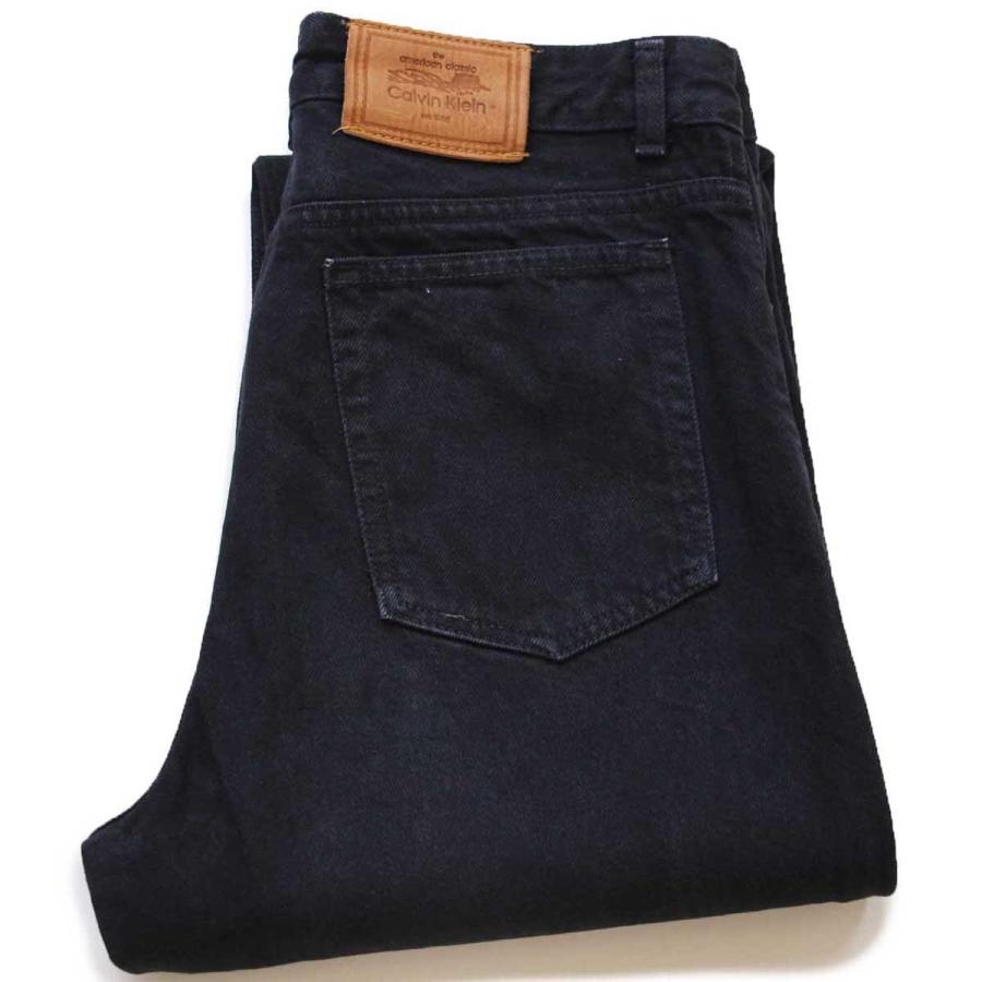 Calvin Klein 90s USA製 Kleinカルバンクライン 後染め ブラック 