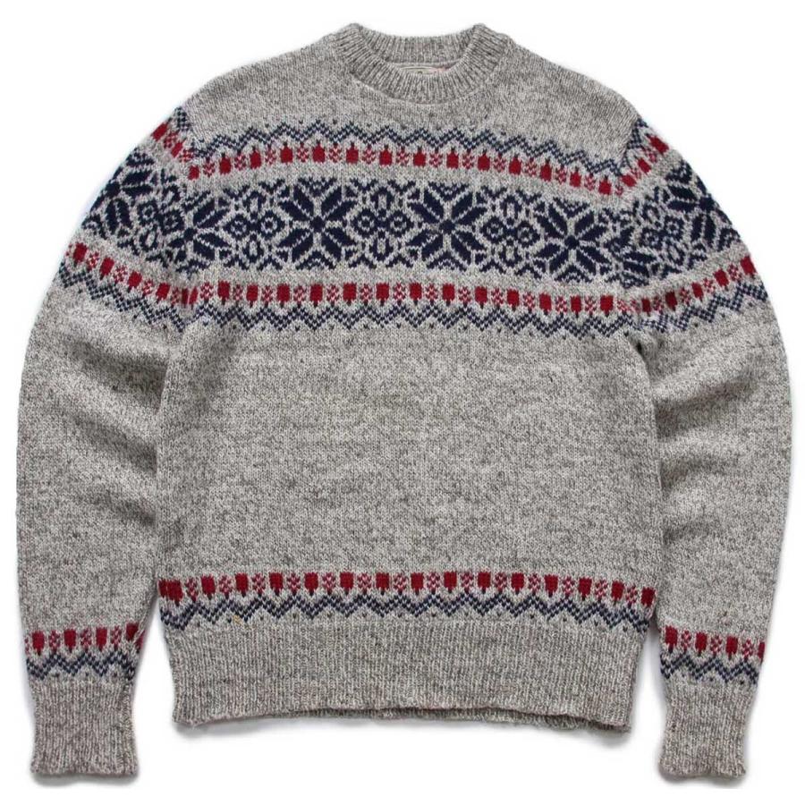 L.L.Bean（エルエルビーン） 80s L.L.Bean 雪柄 ノルディック柄 ウール 