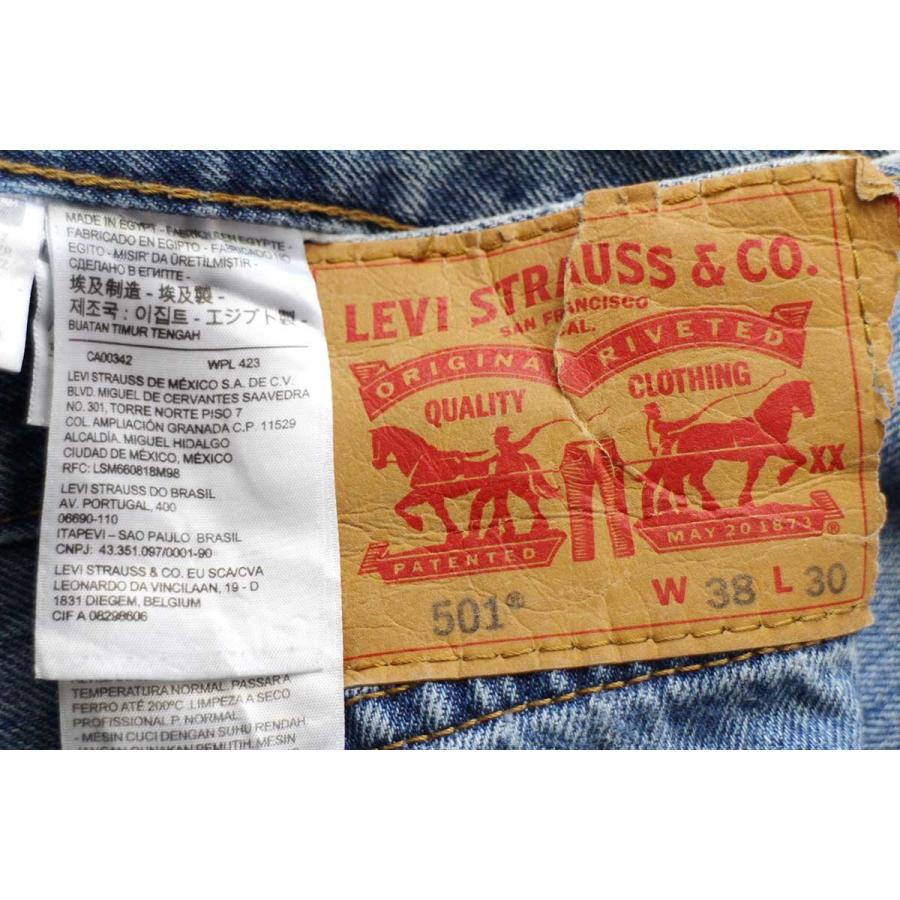 Levi's 501 デニム W38 L34 US製 Levi's（リーバイス） 501 カットオフ デニムパンツ w38☆SDP3499