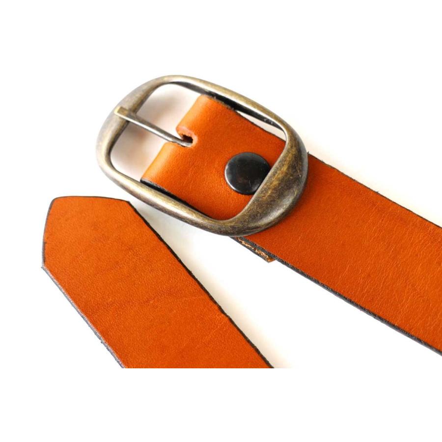 新品☆USA製 BRACKNEY LEATHER WORKS レザーベルト キャメル 34☆CAM