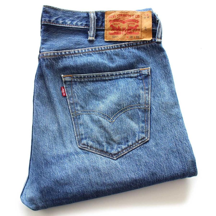 Levi's（リーバイス） 501 ダメージ デニムパンツ ヒゲ w38 L32