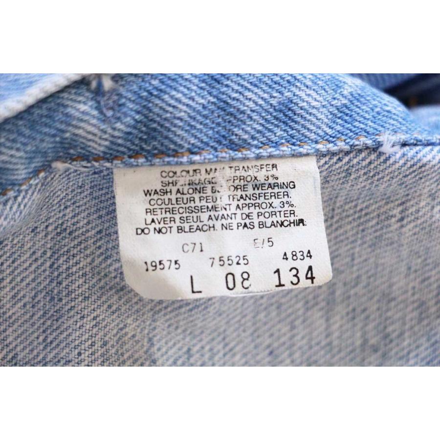 Levi's（リーバイス） 90s カナダ製 75525 デニムジャケット 4ポケット