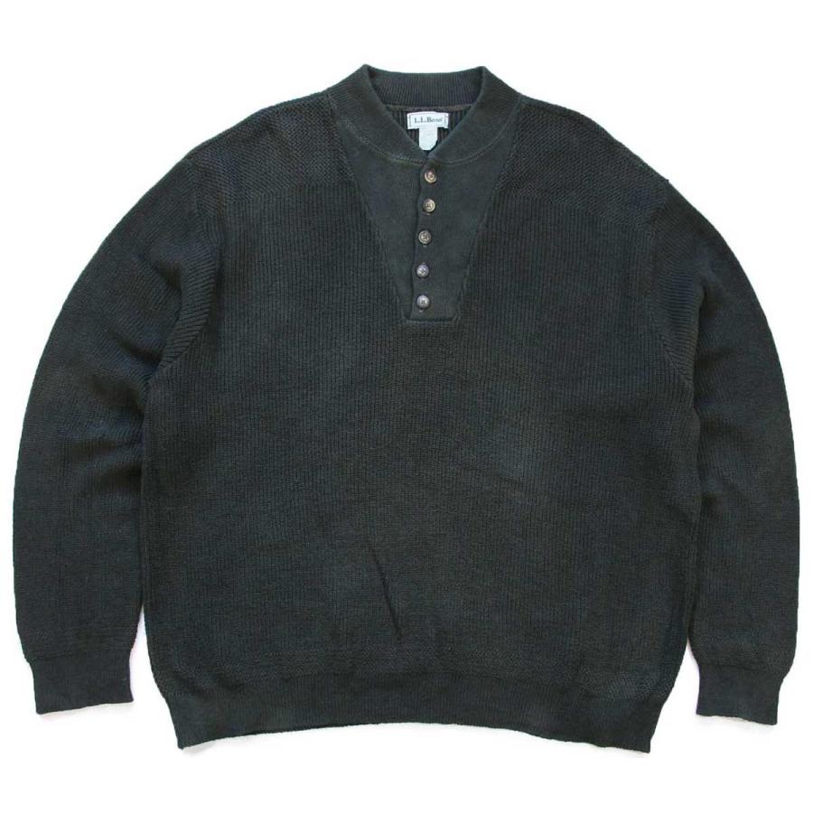 L.L.Bean（エルエルビーン） 90s USA製 L.L.Bean 5ボタン ヘンリー