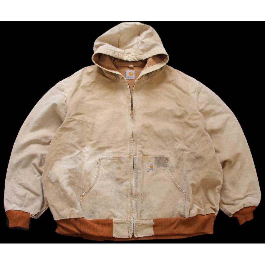 Carhartt フード付きスウェットジャケット 裏サーマル Carhartt（カーハート） 裏サーマル ダック地 アクティブジャケット