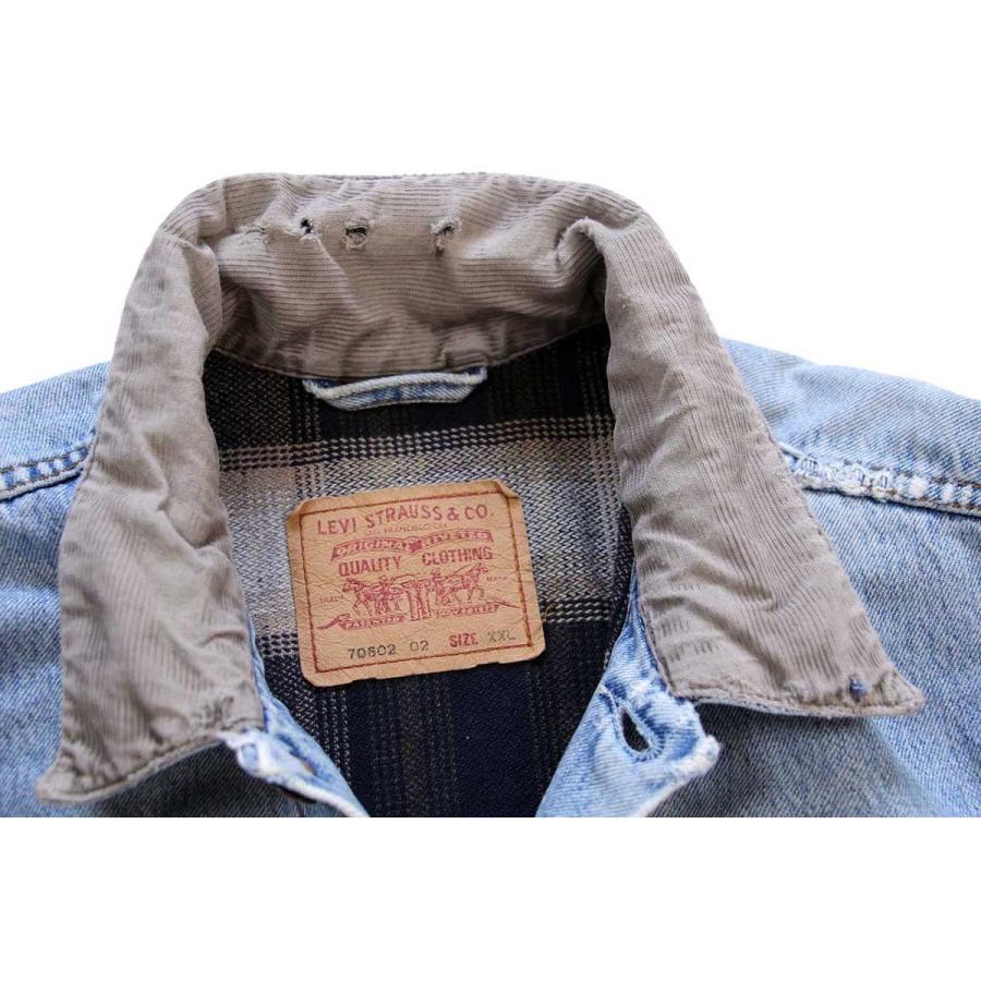 Levi's（リーバイス） 90s Levi'sリーバイス 70602 チェック ネル