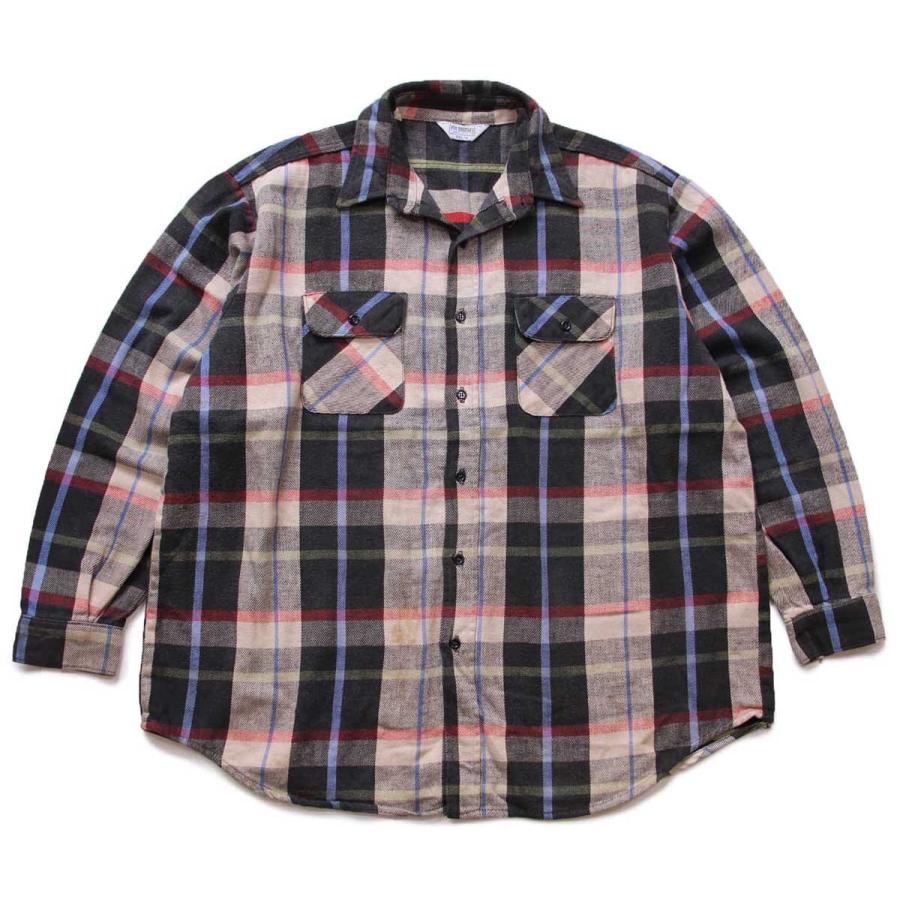 メンズ 80s ファイブブラザー 3XL ネルシャツ ビックサイズ ビックマック