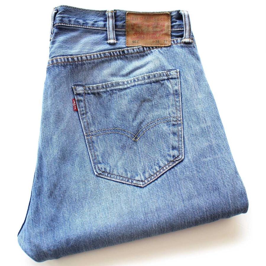 【USED】 リーバイス LEVI'S 501 ジーンズ W38 L32 Levi's（リーバイス） 501 USED加工 ストレッチ デニムパンツ w38 L32