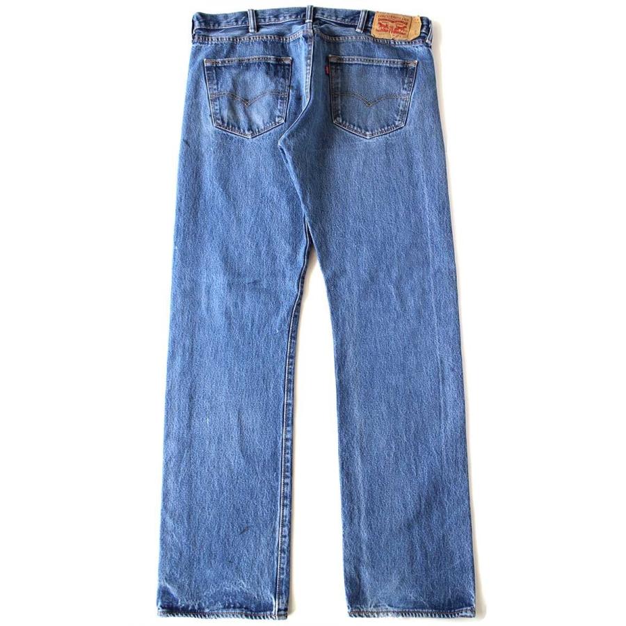 Levi's（リーバイス） メキシコ製 501 ダメージ&ペンキ飛び デニム