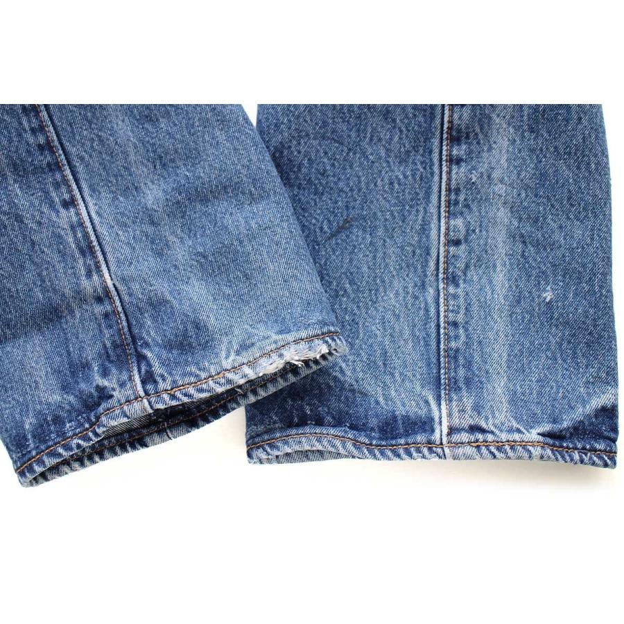 Levi's（リーバイス） メキシコ製 501 ダメージ&ペンキ飛び デニム