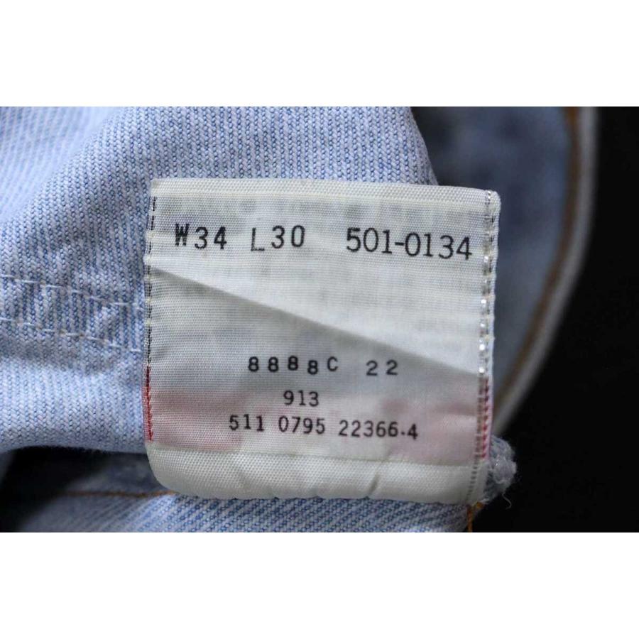 Levi's（リーバイス） 90s USA製 501 デニムパンツ アイスブルー w34