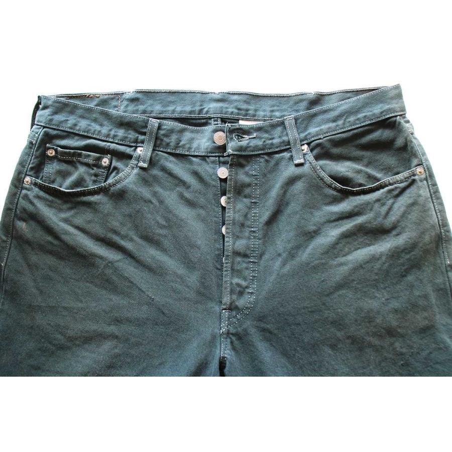 Levi's（リーバイス） 00s メキシコ製 501 後染め ブラック デニム
