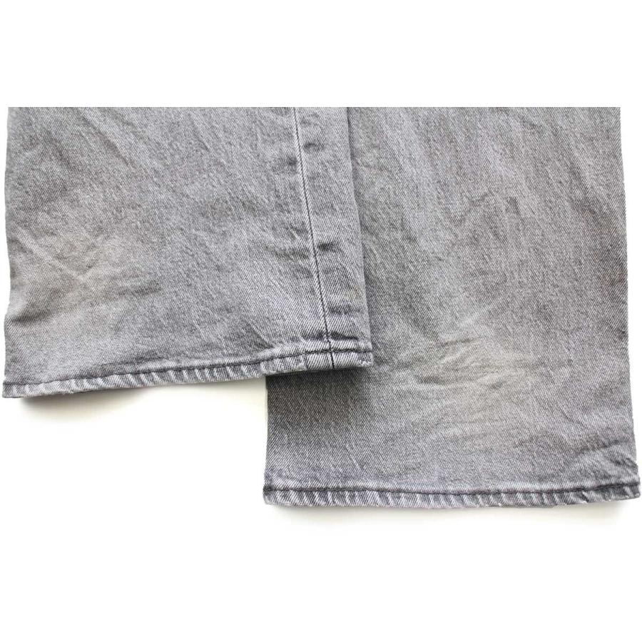 Levi's（リーバイス） 501 ダメージ ストレッチ グレー デニムパンツ