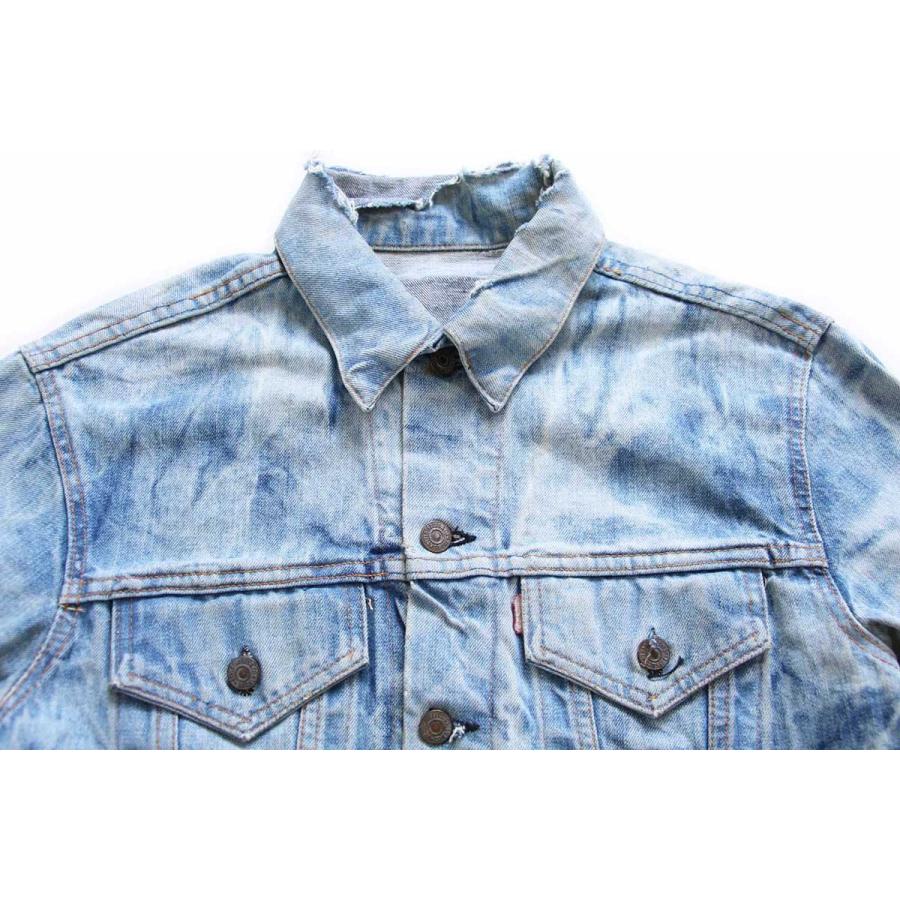 Levi's（リーバイス） 60s USA製 70505 BIGE ブリーチ加工&ダメージ