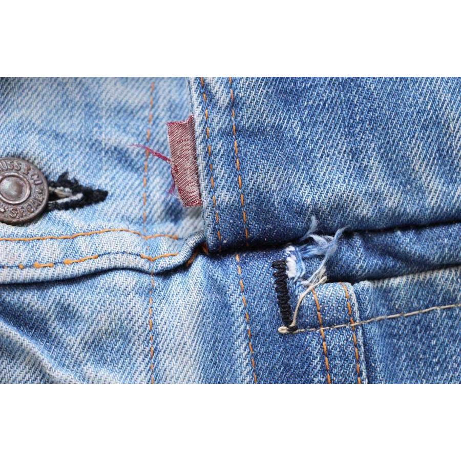 Levi's（リーバイス） 60s USA製 70505 BIGE ブリーチ加工&ダメージ