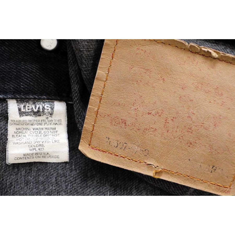 Levi's（リーバイス） 90s USA製 70507 ブラック デニムジャケット 4