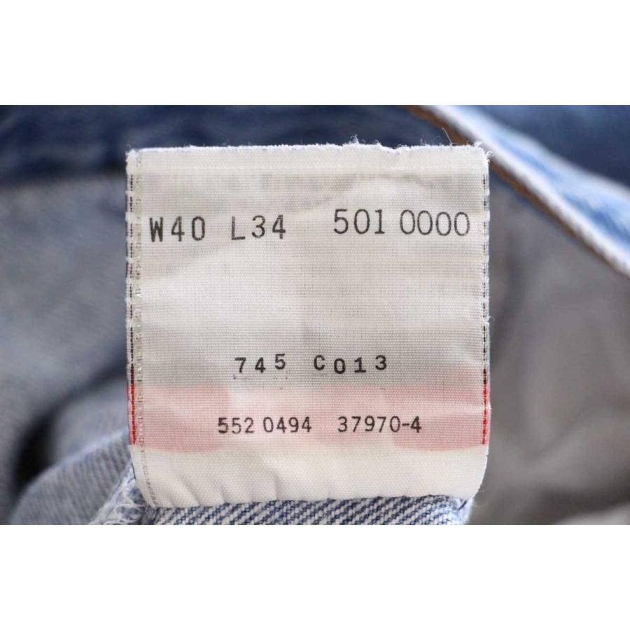 LEVI'Sリーバイス501 デニムジーンズ USA製 90s w40 希少 90s USA製 Levi'sリーバイス 501 デニムパンツ w40 L32☆68