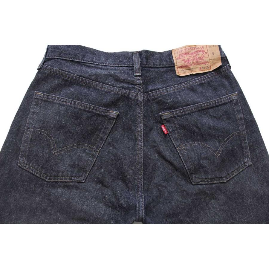 Levi's（リーバイス） 90s スペイン製 501 先染め ブラック デニム
